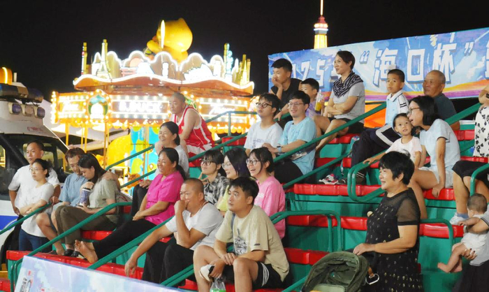 2025“海口杯”篮球联赛美兰赛区激情开赛